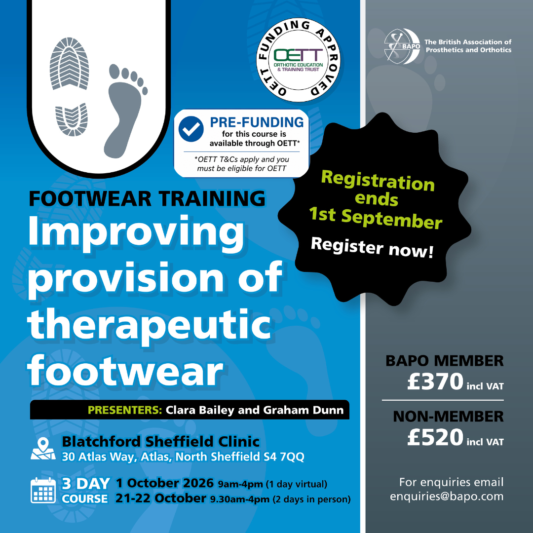 OETT prefunding footwear